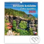Nástěnný Křížem krážem Českou republikou 2025 – Hledejceny.cz