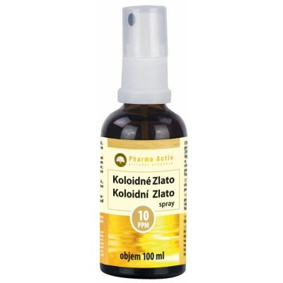 Pharma Activ Koloidní zlato 10 ppm spray 100 ml – Hledejceny.cz