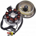 startor zapalování 8 cívek + rotor magneta 73zubů Minarelli AM6 / 1E40MB 50 2T LC | Zboží Auto