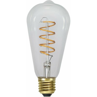 Star Trading Star Trading Teplá LED stmívatelná filamentová žárovka E27, 4 W Spiral Filament – – Hledejceny.cz