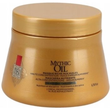 L'Oréal Mythic Oil Masque Fine Hair olejová maska pro jemné vlasy 200 ml