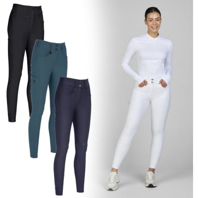 Pikeur Rajtky Amia Full Grip 6805 dámské bílá – Hledejceny.cz