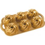 Nordic Ware forma na 6 malých bábovek zlatá 6x160 ml – Zboží Dáma