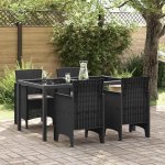 OMAXI 583154 Zahradní křeslo 4 ks Antracit 53 x 49 x 85 cm PP – Hledejceny.cz