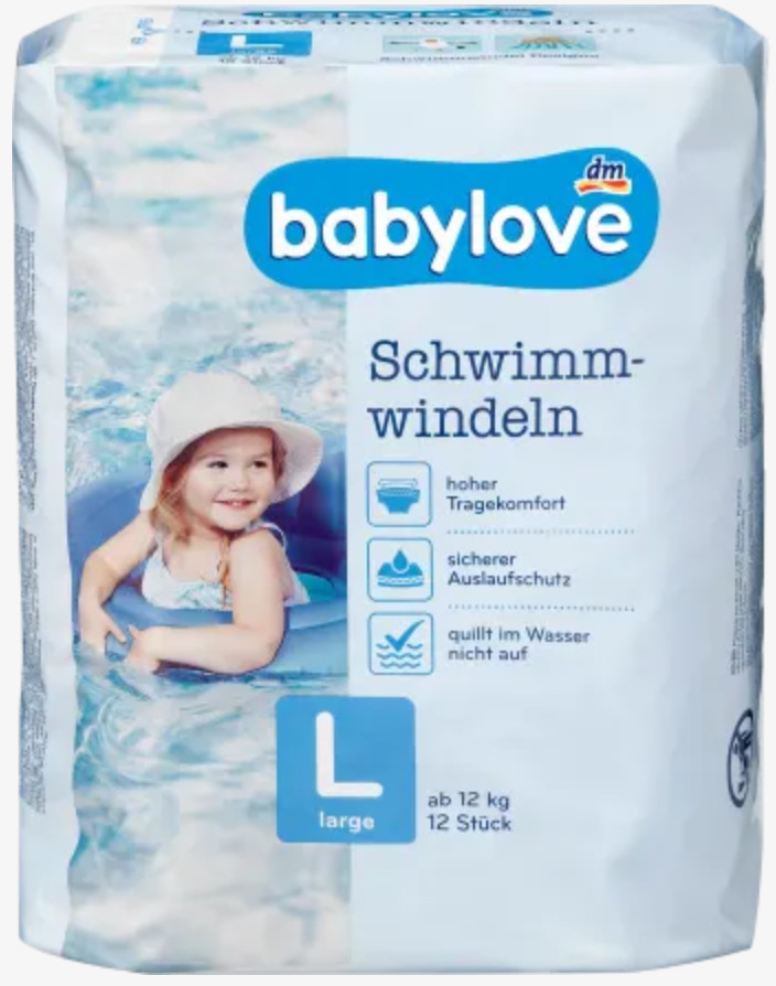 Babylove Schwimmwindeln L 2 ks od 35 Kč - Heureka.cz