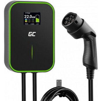 Green Cell Wallbox GC EV PowerBox 22kW nabíječka s Typ 2 kabel for charging electric cars and Plug-In hybrids