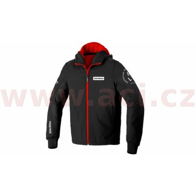 Spidi HOODIE ARMOR EVO černo-červená