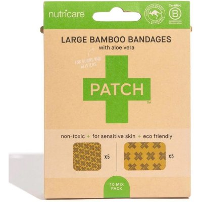 Patch - Bambusové náplasti s aloe vera vel. L - 10 ks