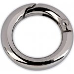 Pro Háčkování Karabina kroužek nikl Ø 18 mm – Hledejceny.cz