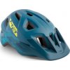 Cyklistická helma MET Eldar camo petrol modrá 2019