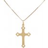 Přívěsky Beny Jewellery Zlatý Přívěsek Kříž k1200826