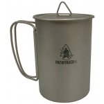 Pathfinder School hrnek s víčkem 600 ml titan – Zboží Dáma