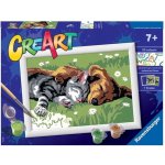 RAVENSBURGER CreArt Malování podle čísel Sladcí lenochodi – Zbozi.Blesk.cz