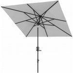 Knirps KNIRPS APOLL BLACK 240 x 240 cm zahradní středový slunečník Světle šedá – Hledejceny.cz
