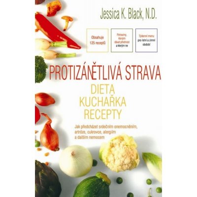 Protizánětlivá strava - Dieta, kuchařka, recepty - Black Jessica K. – Zboží Mobilmania