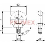 Šroub závěsný DIN 580 CE M56 – Zboží Mobilmania