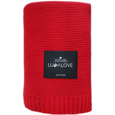 Lullalove Bambusová dečka Červená – Zbozi.Blesk.cz