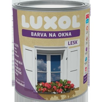 Luxol Barva na okna 2,5 l lesk bílá