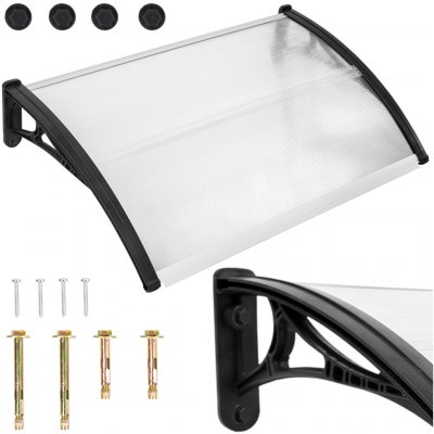 MultiGarden Stříška nad dveře polykarbonátový kryt 100x80 cm – Hledejceny.cz