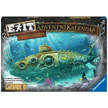 Ravensburger EXIT Adventní kalendář Ponorka