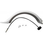 Xiaomi Mi Electric Scooter 1S, 2 M365, Pro - Zadní Blatník + Světlo s Konektorem (White), White – Zbozi.Blesk.cz