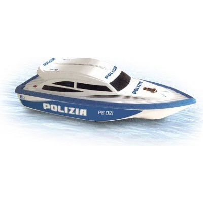 RE.ELTOYS Motorový člun na baterie POLICIE – Zboží Mobilmania