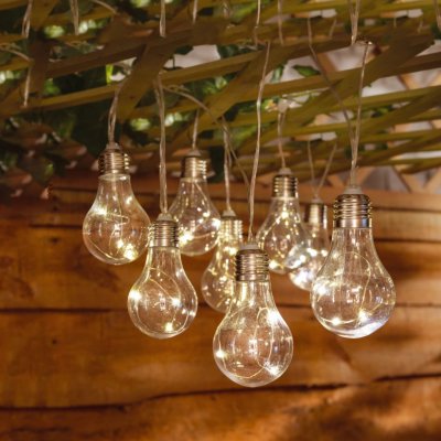 Garden Line Solární LED světelný řetěz Moza 3,8 m teplá bílá – Hledejceny.cz