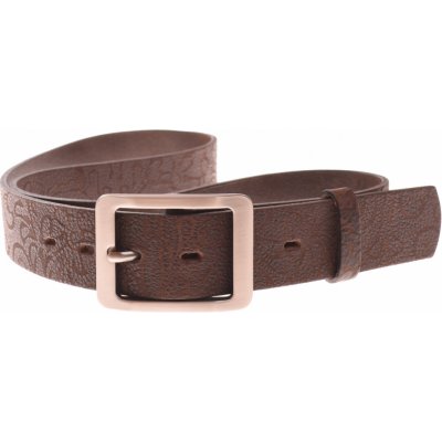 Penny Belts dámský kožený opasek 6159-V2-S40 hnědý – Zboží Dáma