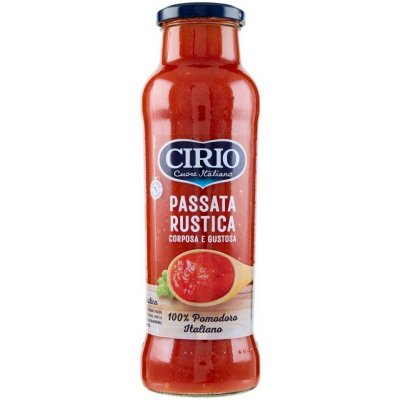 Cirio rajčatové pyré extra husté Passata Rustica 680 g – Hledejceny.cz
