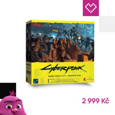 Asmodee Cyberpunk 2077: Gangy Night City + Rodiny a psanci – Zboží Mobilmania