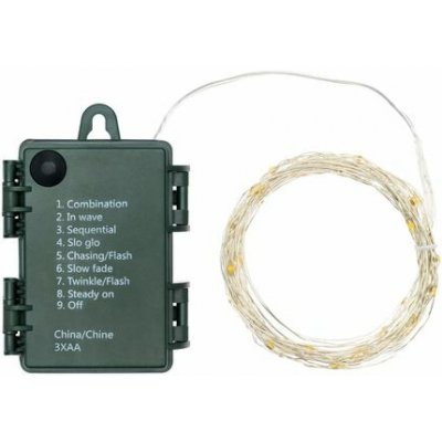 LOTTI led micro řetěz IP44 M40S-C T WW 3AA 4m PDQ – Hledejceny.cz