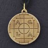 Přívěsky Amulet Symbols Symbol 55 Magický talisman bohatství