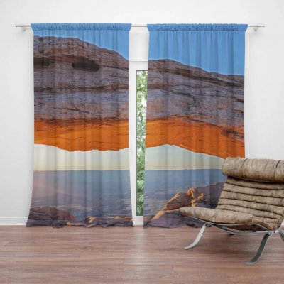 Sablio Závěs Příroda 2: 2ks 140x250cm – Hledejceny.cz