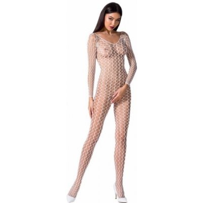 Passion BS068 bílý Bodystocking One size bílá – Hledejceny.cz