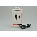 Swissten 71504403 USB 3.1 typ A na typ C, konektor 9mm, 1,5m, černý – Sleviste.cz