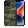 Pouzdro a kryt na mobilní telefon Apple PROTEMIO 77655 MY ART pro Apple iPhone 15 GREEN CAMO (235)