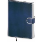 Helma 365, Linkovaný zápisník Flip L B6 modro bílý – Zboží Dáma
