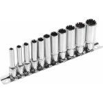 Klíče 11ks nástrčné prodloužené 1/4" MULTILOCK Extol Premium 8818110 – Zboží Dáma