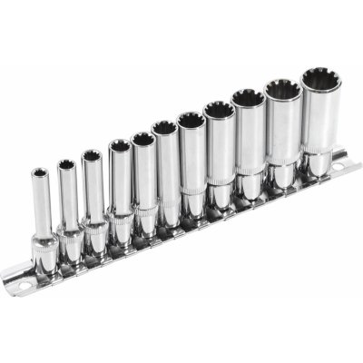 Klíče 11ks nástrčné prodloužené 1/4" MULTILOCK Extol Premium 8818110 – Zboží Dáma