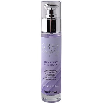 Inebrya Grey By Day Silky Touch Serum rozjasňující sérum pro všechny typy vlasů 50 ml – Hledejceny.cz