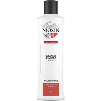 NIOXIN System 4 Čistiaci šampón na silne červené farbené vlasy 300 ml