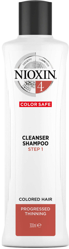 NIOXIN System 4 Čistiaci šampón na silne červené farbené vlasy 300 ml