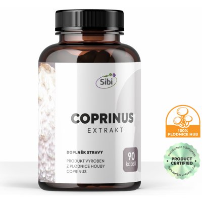 Sibi Coprinus extrakt 500 mg 90 kapslí – Hledejceny.cz