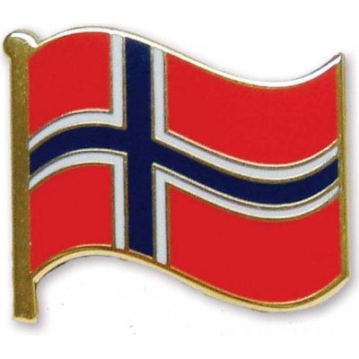 Odznak s norskou vlajkou – Hledejceny.cz