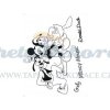AG Design AGF00877 Samolepicí dekorace Mickey mouse velour (65 x 85 cm)