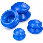 Verk 15871 Terapeutické silikonové baňky 4 ks modré – Zboží Mobilmania