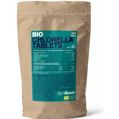 GymBeam Bio Chlorella 500 tablet – Hledejceny.cz