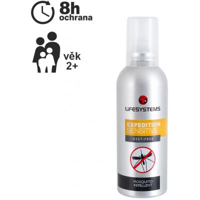 Lifesystems Expedition Sensitive repelent 50 ml – Zbozi.Blesk.cz