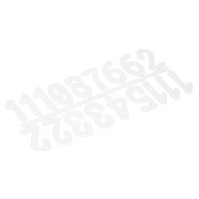 LYSON Čísla úlů v bílé barvě – Zboží Dáma