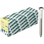 Vruty do dřeva DIN 571 pozink 12x380mm 10 Ks – Hledejceny.cz